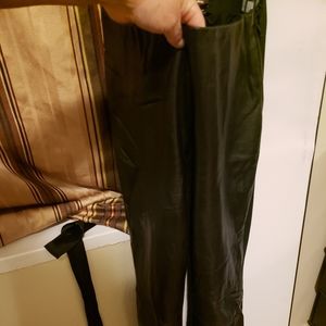 front leather back is not